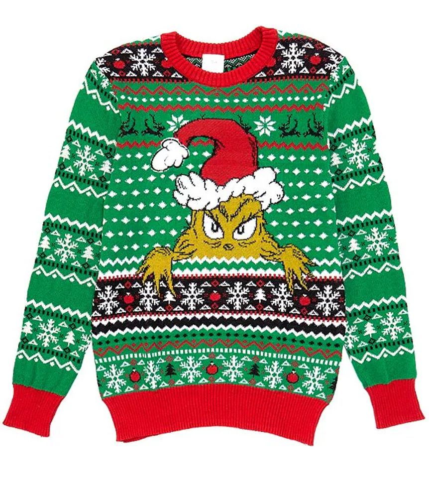 Grinch Long-Sleeve Grinching Christmas 