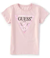 Guess Big Girls 7-16 Short Sleeve Core T-Shirt