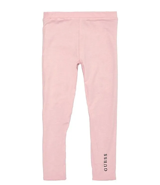 Guess Girls Pink Logo Leggings