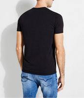 Guess Short-Sleeve Slim Fit Classic Triangle Logo Graphic T-Shirt