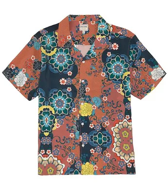 Guess Short Sleeve Pacific Bloom Woven Shirt
