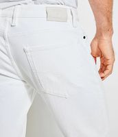 Guess Slim Fit Tapered White Jeans