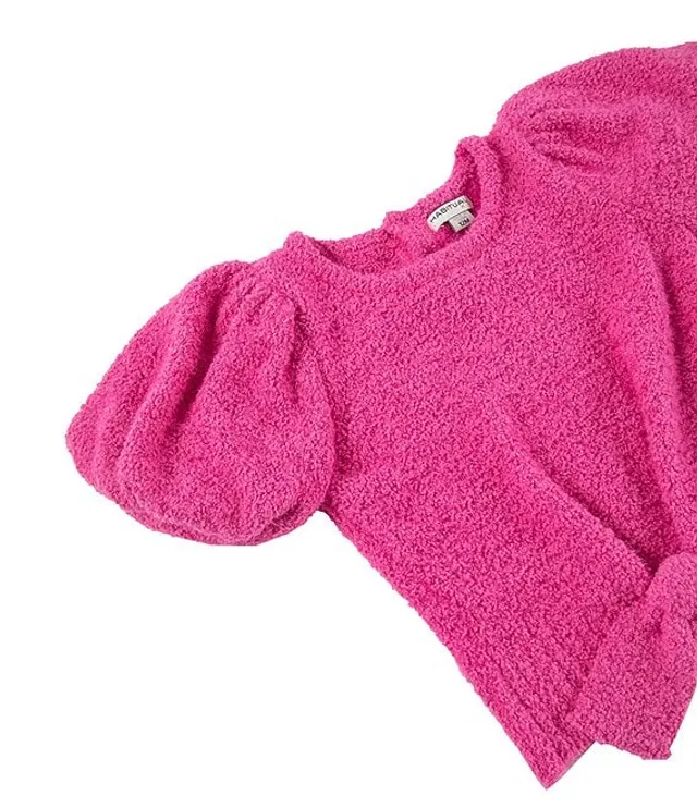 Habitual Baby Girls 12-24 Months Puff Sleeve Sweater & Pant Set