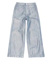 Habitual Big Girls 7-16 Iridescent Flare-Leg Jeans