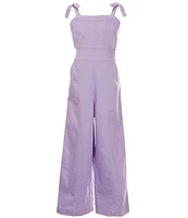 Habitual Big Girls 7-16 Wide Leg Cutout Jumpsuit