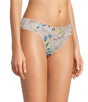 Hanky Panky Printed Original Rise Lace Thong