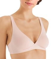 Hanro Cotton Sensation V-Neck Adjustable Soft Cup Bra