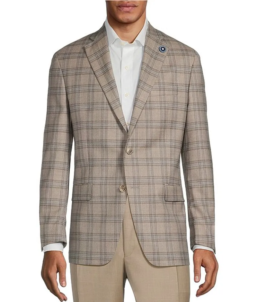 Hart Schaffner Marx Long Sleeve Plaid Robe