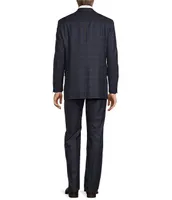Hart Schaffner Marx Chicago Classic Fit Reverse Pleat Plaid Pattern 2-Piece Suit