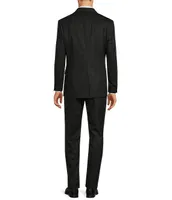 Hart Schaffner Marx Chicago Fit Pleated Plaid Performance Wool 2-Piece Suit