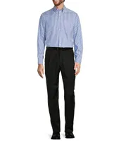 Hart Schaffner Marx Classic Fit Pleated Solid Dress Pants