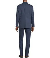 Hart Schaffner Marx New York Modern Fit Flat Front Performance Fancy 2-Piece Suit