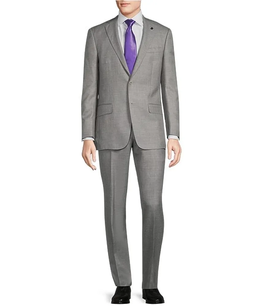 Hart Schaffner Marx Classic Fit Flat Front 2-Piece Suit