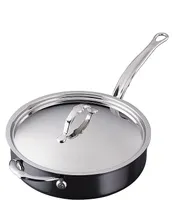 Hestan NanoBond Titanium Stainless Steel Saute Pan