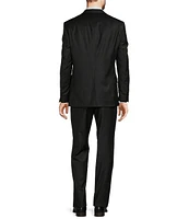 Hickey Freeman Classic Fit 2-Revese Pleat Front Plaid Pattern 2-Piece Suit