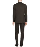 Hickey Freeman Classic Fit Flat Front Mixy Pattern 2-Piece Suit