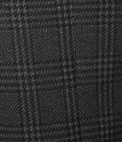 Hickey Freeman Classic Fit Plaid Knit Pattern Sport Coat