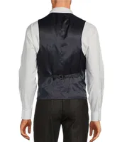 Hickey Freeman Classic Fit Plaid Pattern Vest