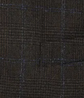 Hickey Freeman Classic Fit Plaid Pattern Vest