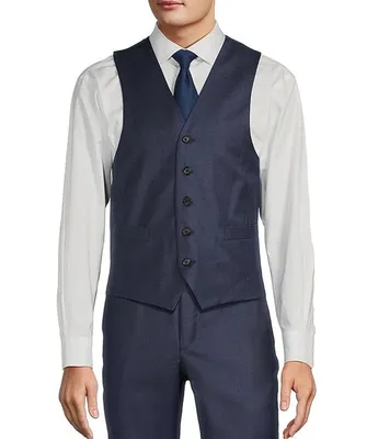 Hickey Freeman Classic Fit Solid Vest