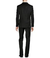 Hickey Freeman Modern Fit Flat Front Solid 2-Piece Tuxedo Suit