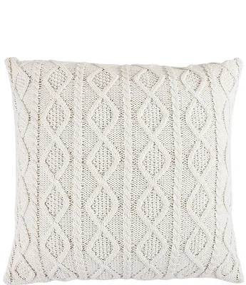 HiEnd Accents Cable Knit Euro Sham