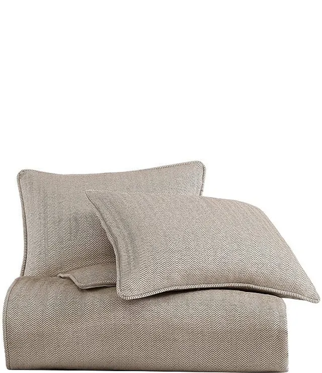 HiEnd Accents Chenille Herringbone Comforter Mini Set - Queen