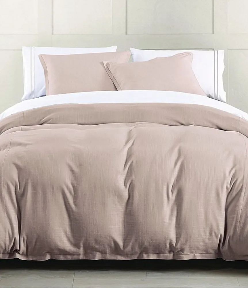 HiEnd Accents Hera Flange Linen Comforter Mini Set