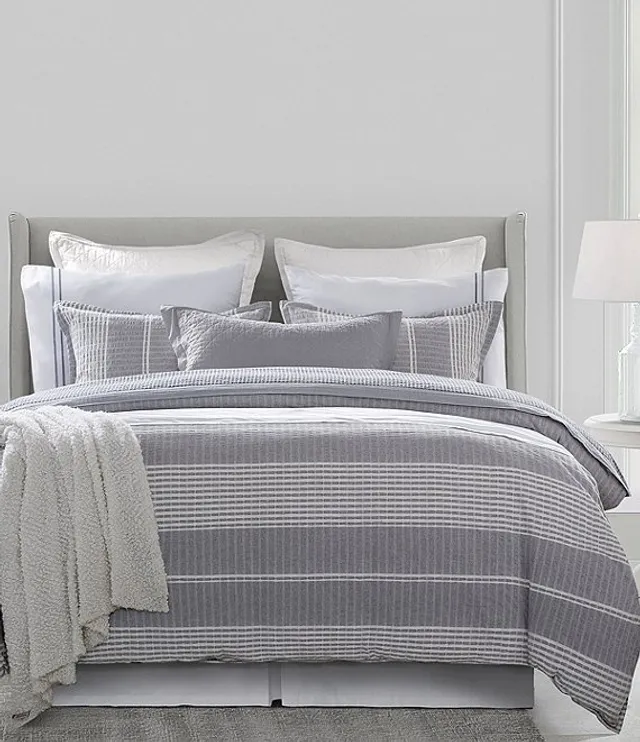 Fairfield Square Collection Austin Stripe/Solid Reversible 8 Pc. Comforter  Set, Created for Macy's