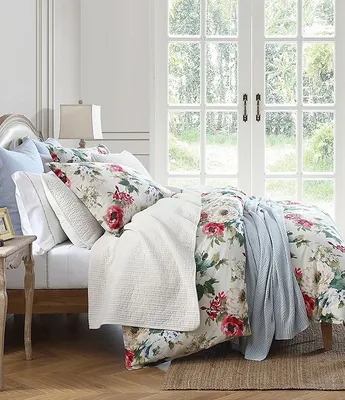 Hotel Collection CLOSEOUT! Primavera Floral 3-Pc. Comforter Set