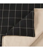 HiEnd Accents Windowpane Plaid Comforter Mini Set