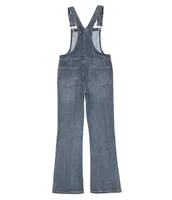 Hippie Girl Big Girls 7-16 Flare Denim Overalls