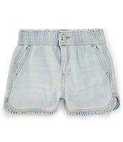 Hippie Girl Big Girls 7-16 Ruffle Hem Shorts