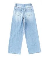 Hippie Girl Big Girls 7-16 Wide Leg Blue Jeans