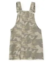 Hippie Girl Little Girls 4-6X Fray-Hem Camo Skirtall