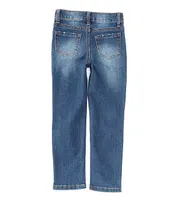 Hippie Girl Little Girls 4-6X High-Rise Straight-Leg Jeans