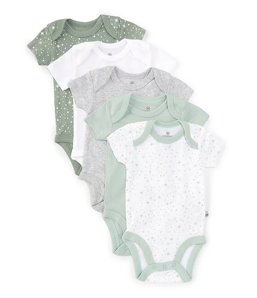 Honest Baby Clothing Boy Newborn-12 Months Short Sleeve Organic