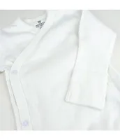 Honest Baby Clothing - Newborn 9 Months Long Sleeve Organic Cotton Kimono Bodysuit 3-Pack