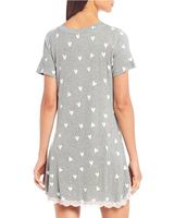 Honeydew Intimates All American Heart Print Nightgown