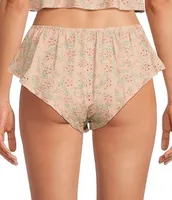 Honeydew Intimates Charli Jersey Floral Eyelet Lace Cheeky Short