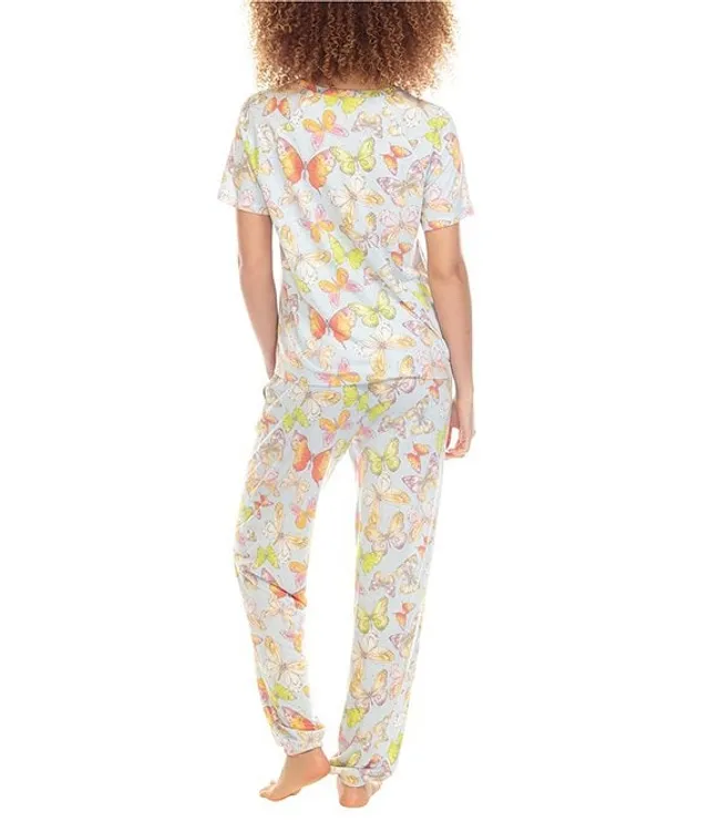 Honeydew Intimates Sweet Escape Butterfly Print Knit Pajama Set