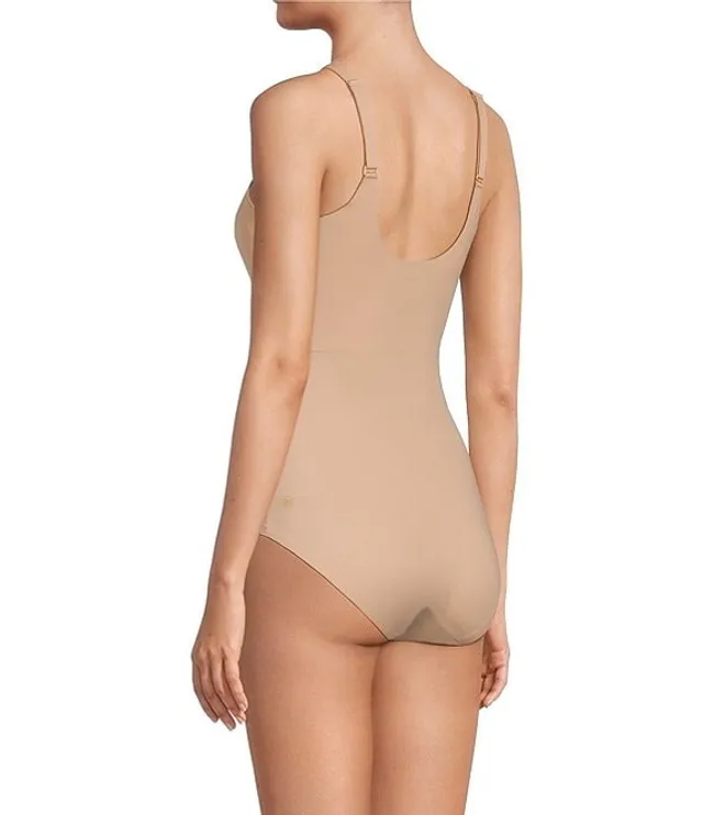 Honeylove, Tank Bodysuit for Women in Sand (Nude), Size: 3X