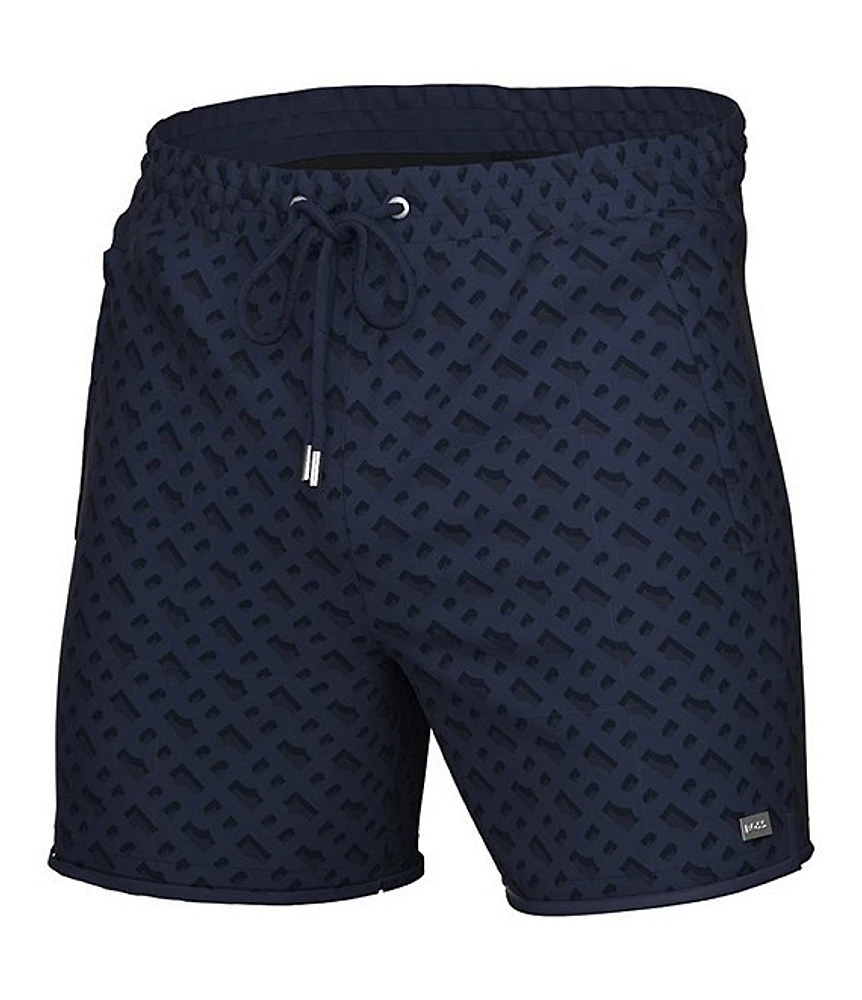 Hugo Boss Beat 6#double; Inseam Swim Trunks