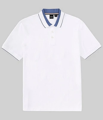 Hugo BOSS Parlay Knit Short Sleeve Polo Shirt
