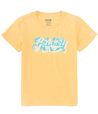 Hurley Big Girls 7-16 Short Sleeve Swash Fill T-Shirt