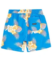 Hurley Cannonball Santiago Print 17#double; Outseam Volley Shorts