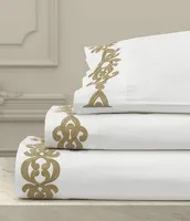 J. Queen New York Imperial Embroidered Sheet Set