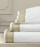 J. Queen New York Monarch Embroidered Sheet Set
