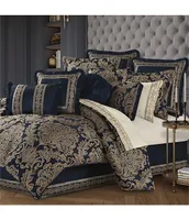 J. Queen New York Monte Carlo Grand-Scaled Damask Oversized Comforter Set