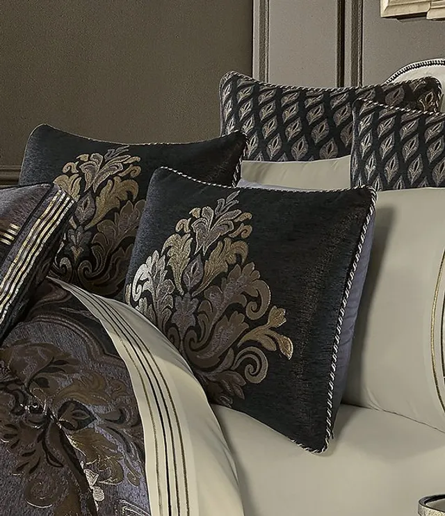 J. Queen New York Milano Sand Chenille Damask Comforter Set